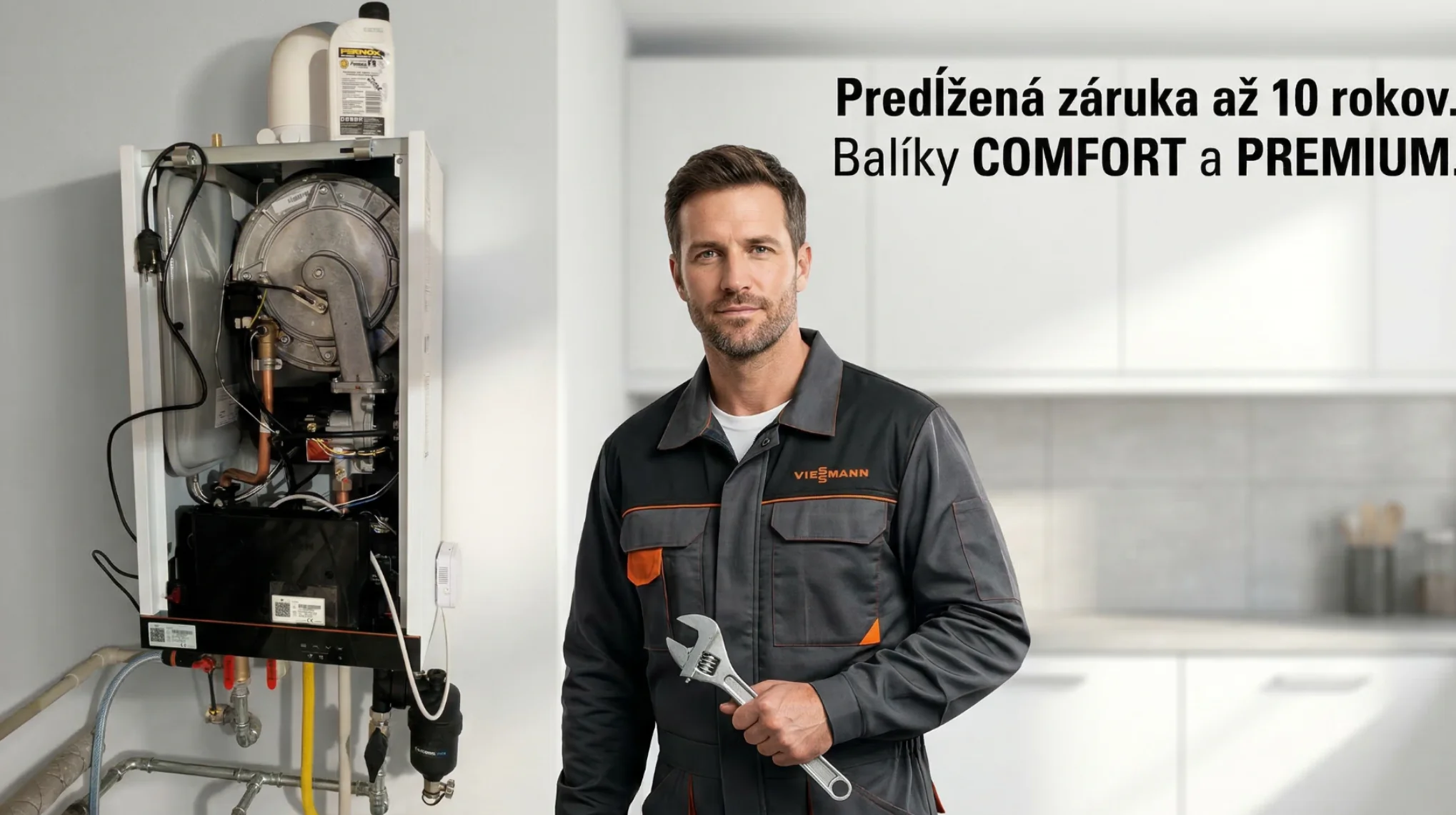 Nový kotol na celú dekádu bez starostí: Ako funguje štandardná a predĺžená záruka Viessmann?